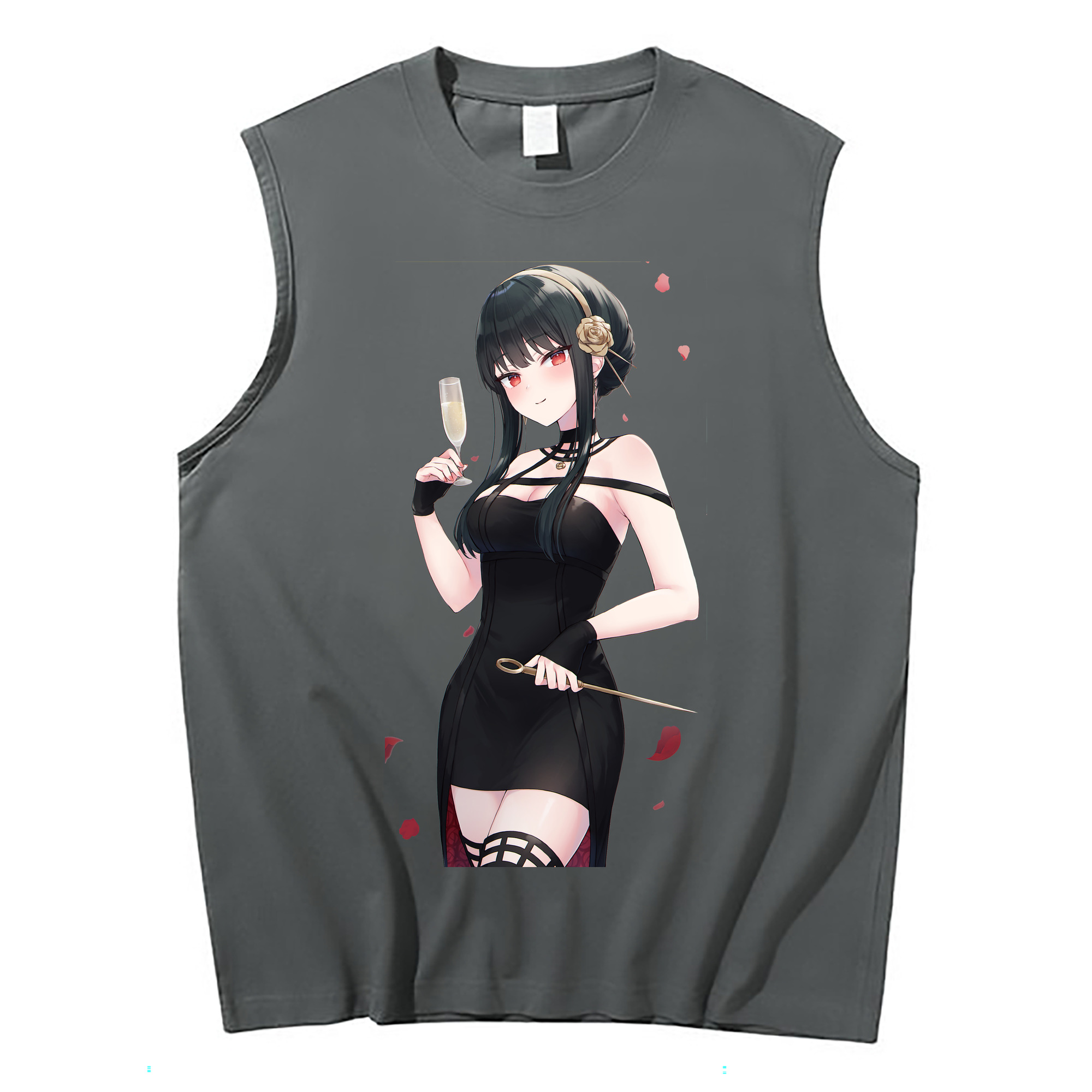 （画像用） SPY×FAMILY间谍家家酒 コットン100％タンクトップ（フロントプリント）
